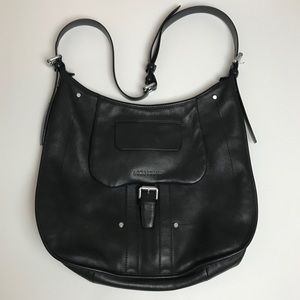 LONGCHAMP Balzane crossbody bag leather black